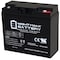 Mighty Max Battery 12V 18AH INT Replacement Battery for Powerware BAT-1500 MAX3971323 - alternate 1